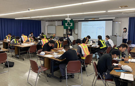 Group training on psychological safety